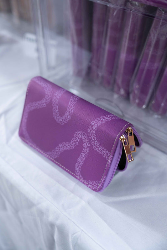 Double Wallet – Pupu Ni‘ihau Purple
