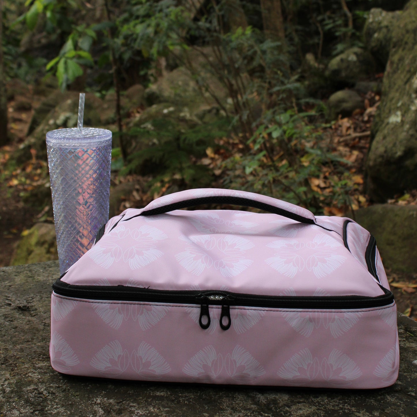 Lehua Insulated Travel Food Bag - Pink