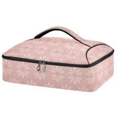 Insulated Travel Food Bag - Naupaka Pink