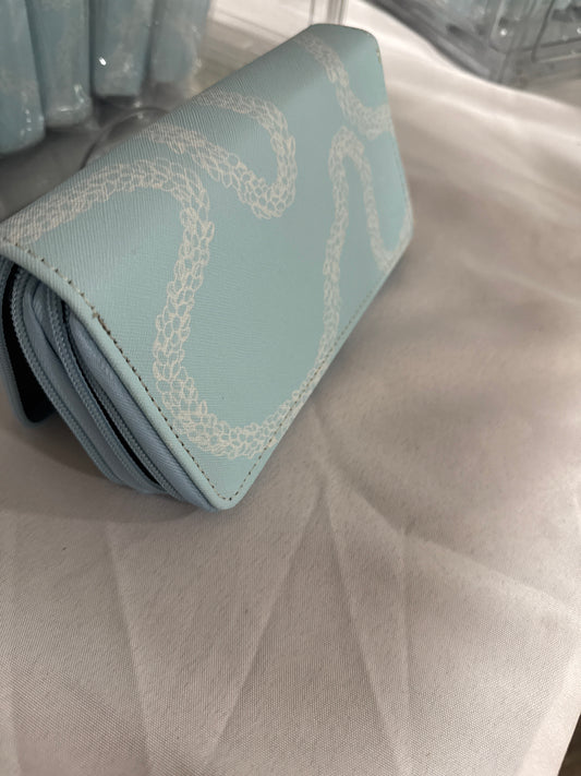 Double Wallet – Pupu Ni‘ihau Baby Blue