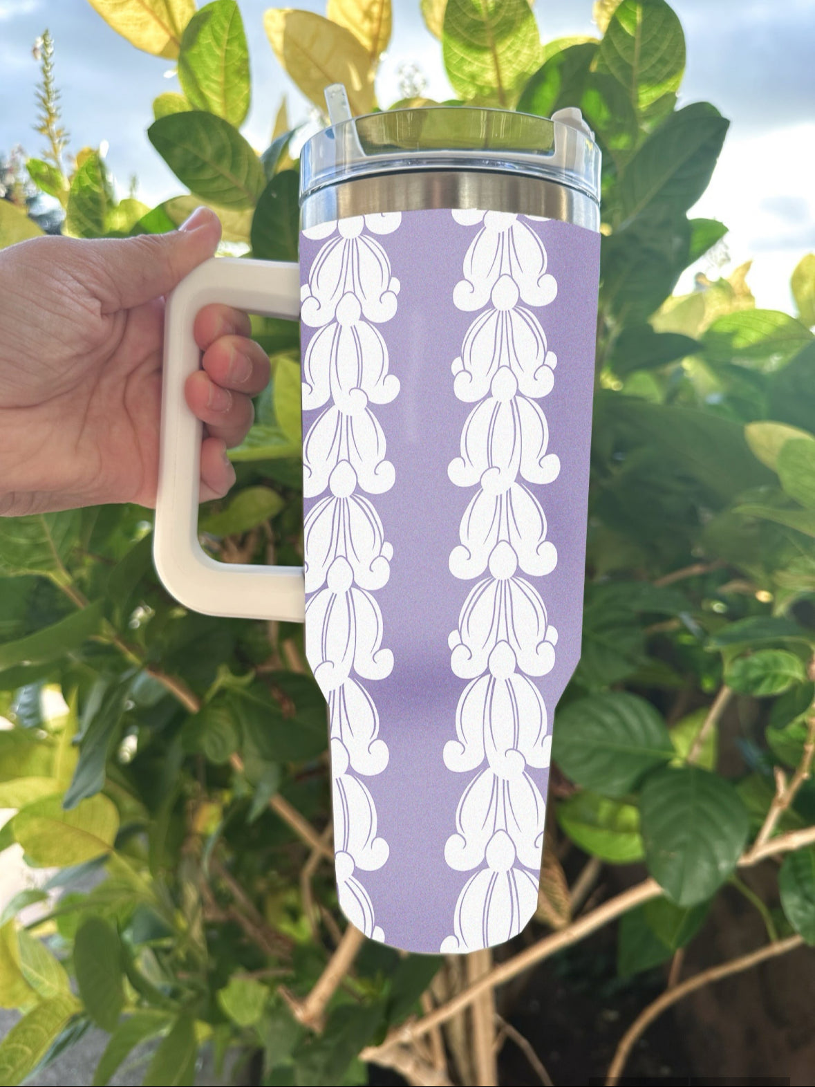 40oz Kalaunu Purple Tumbler