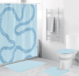Niihau Bath Curtain & Mat Set
