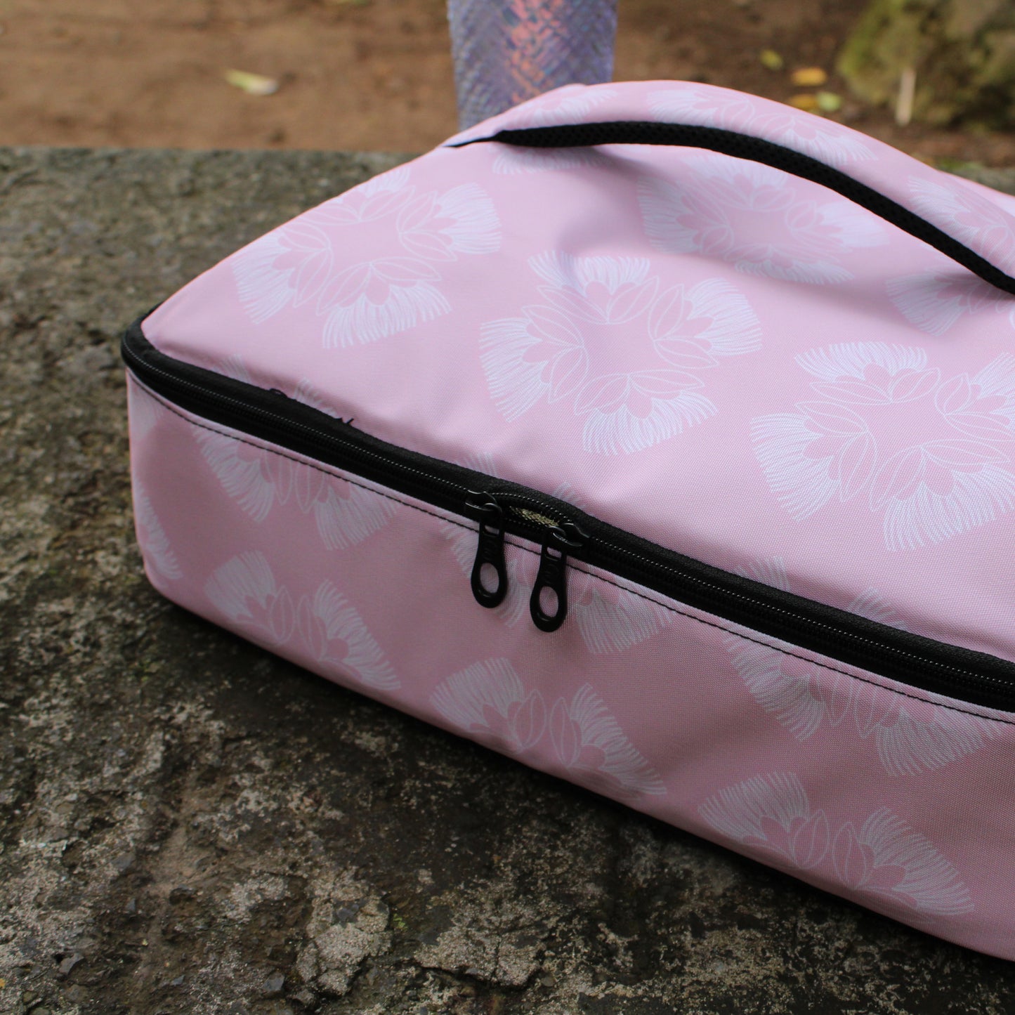 Lehua Insulated Travel Food Bag - Pink