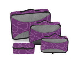 Packing Cube Set - Purple  (4 piece)