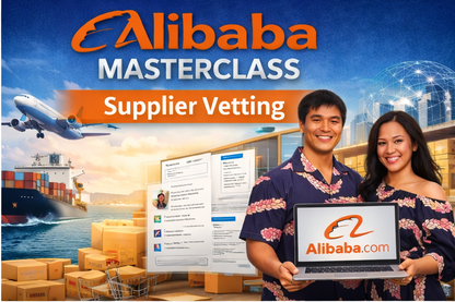Supplier Vetting (Alibaba Only)