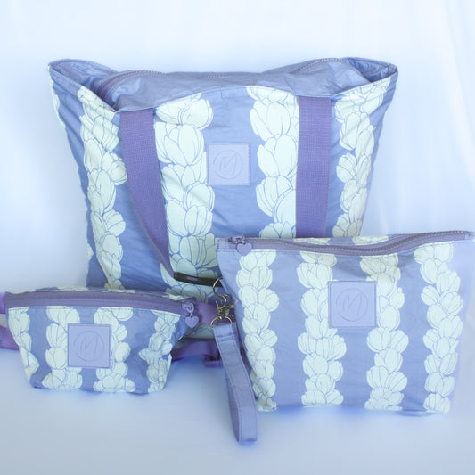 Lavender Pikake Tyvek